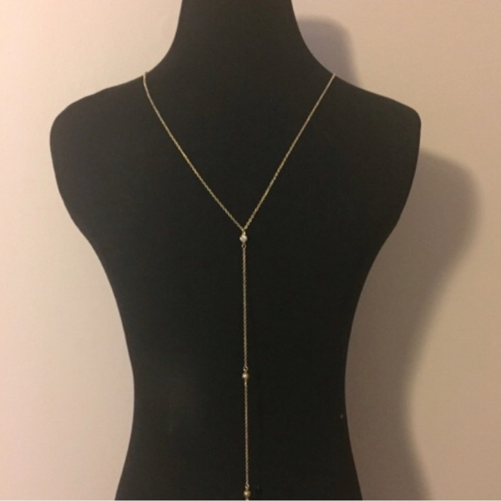 🆕Gold sexy back necklace body chain - Picture 2 of 2